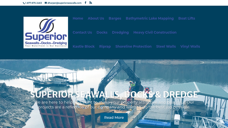 Superior Sea Walls Superior Seawalls & Docks