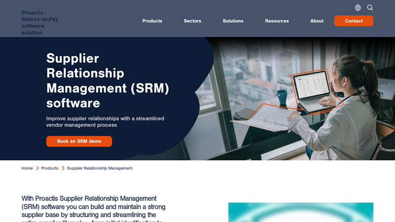 Supplier Relationship Management SRM Software