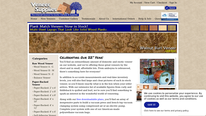 Supporting Woodworkers for 22 Years!