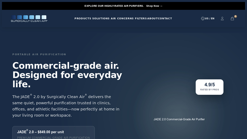 Surgically Clean Air – Clean, Pure, Re