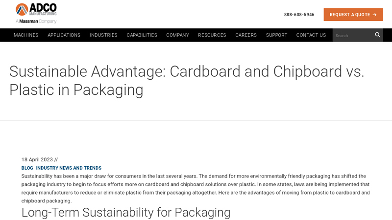 Sustainable Advantage