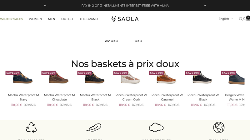 Sustainable Shoes for Men and Women