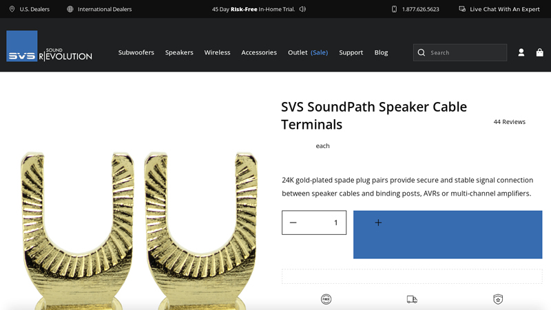 SVS SoundPath Speaker Cable Terminals