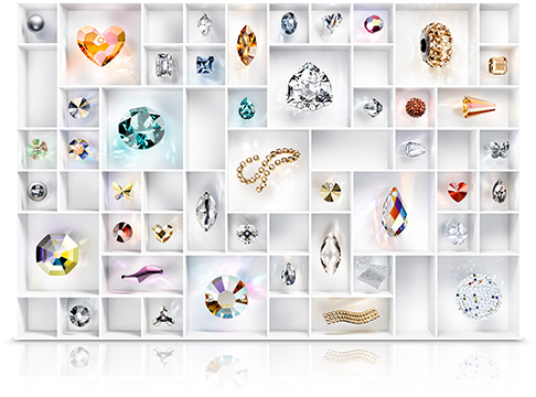 Swarovski Crystal Wholesale Online Shop, Allium Blue