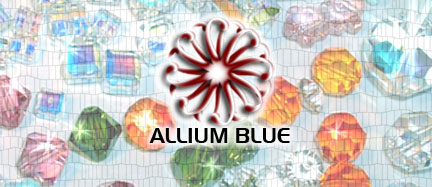Swarovski Crystal Wholesale Online Shop, Allium Blue