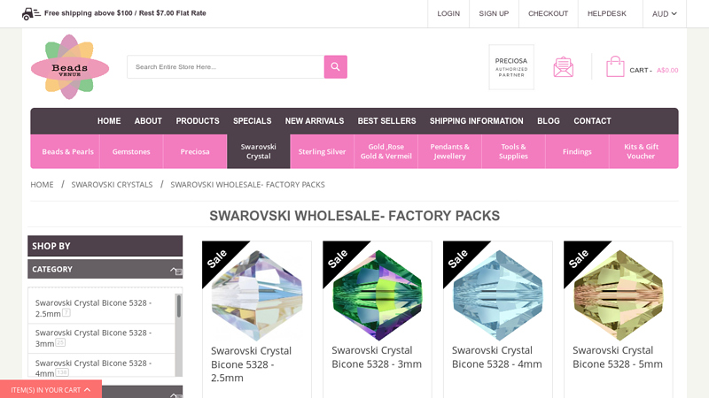 Swarovski Wholesale