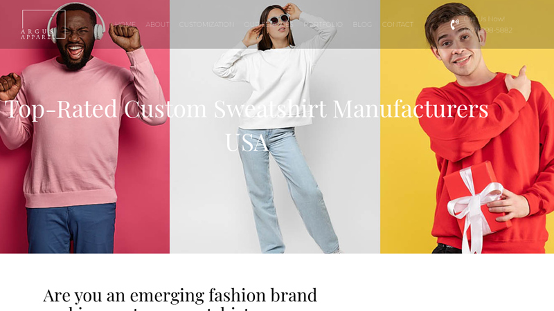 Sweatshirt Manufacturers USA