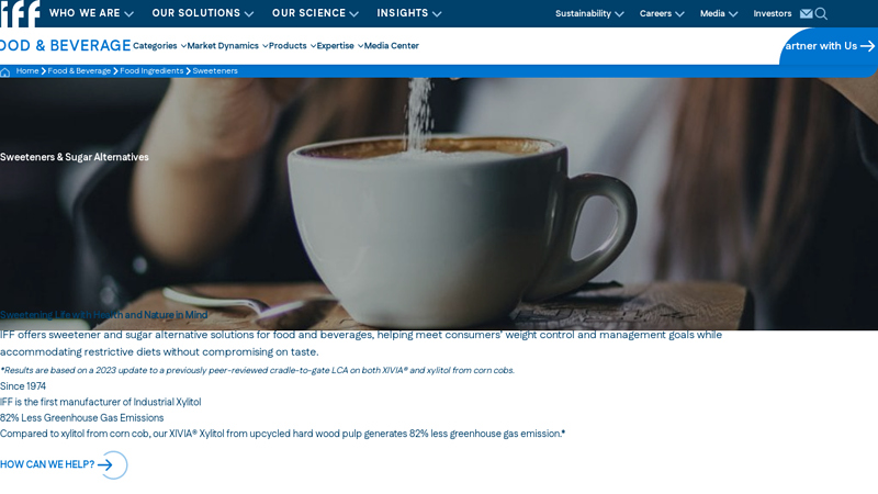 Sweeteners and Sugar Alternatives