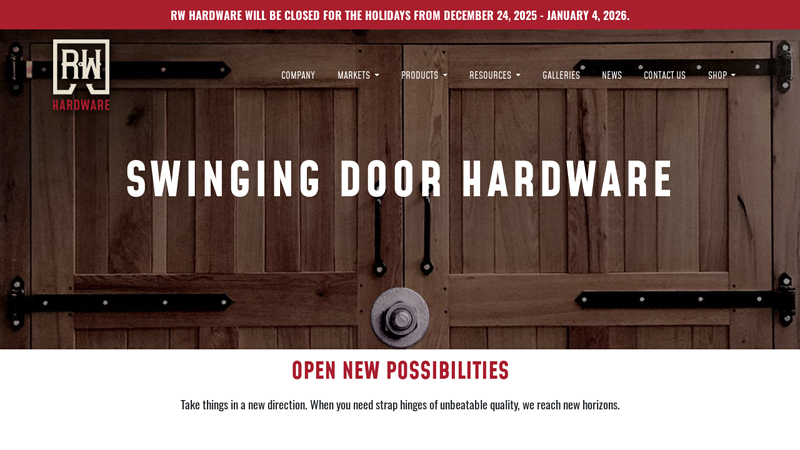 Swinging Door Hardware