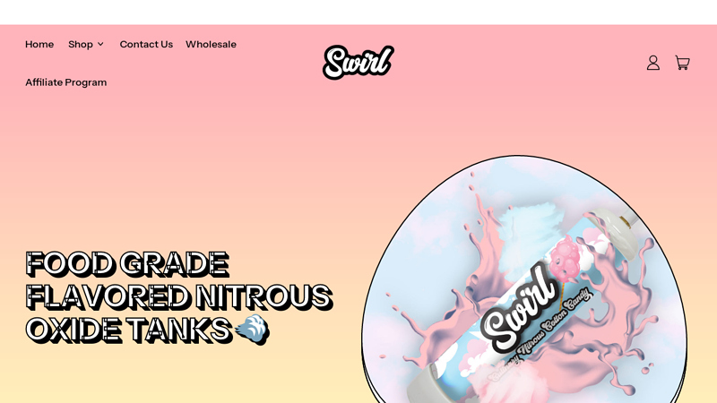 Swirl Nitrous Oxide Tanks N20 & Whipped Cream Chargers ...