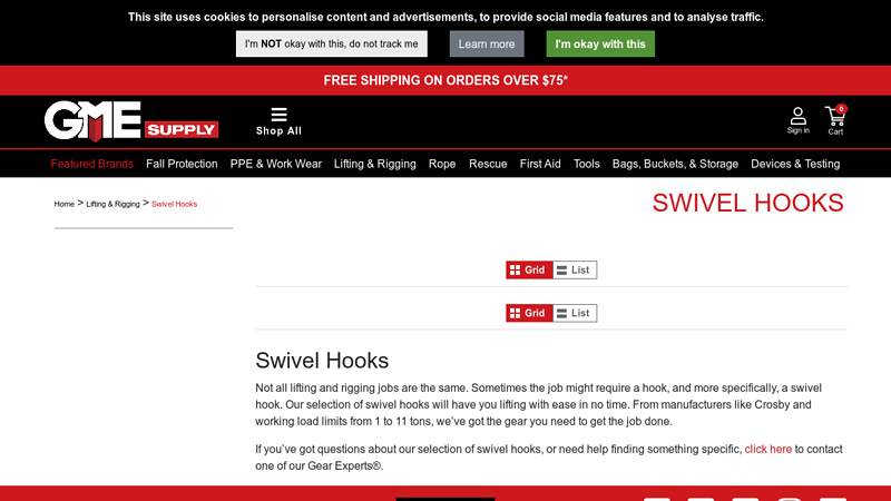 Swivel Hooks