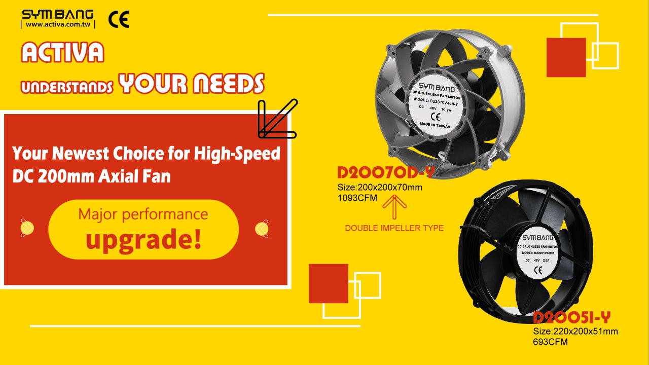 SYM BANG AC/DC/EC Fans & Blowers