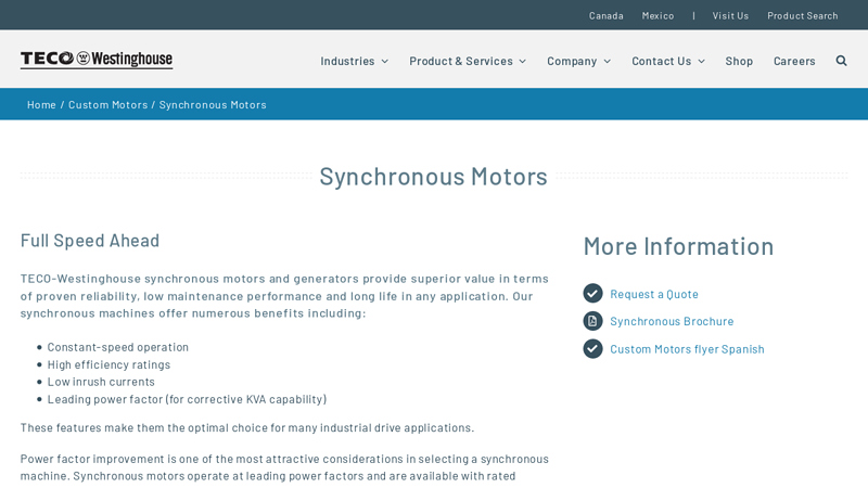 Synchronous Motors