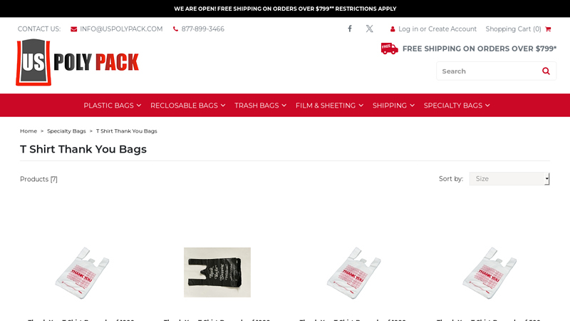 T Shirt Thank You Bags custom t-shirts