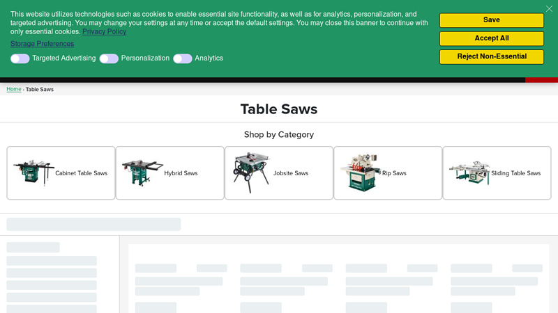 Table Saws