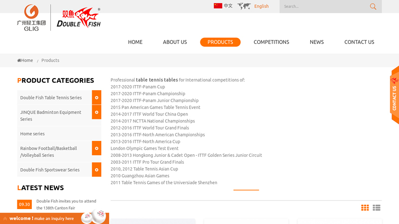 Table Tennis Equipment Manufacturer,Basketball And Volleyball ...