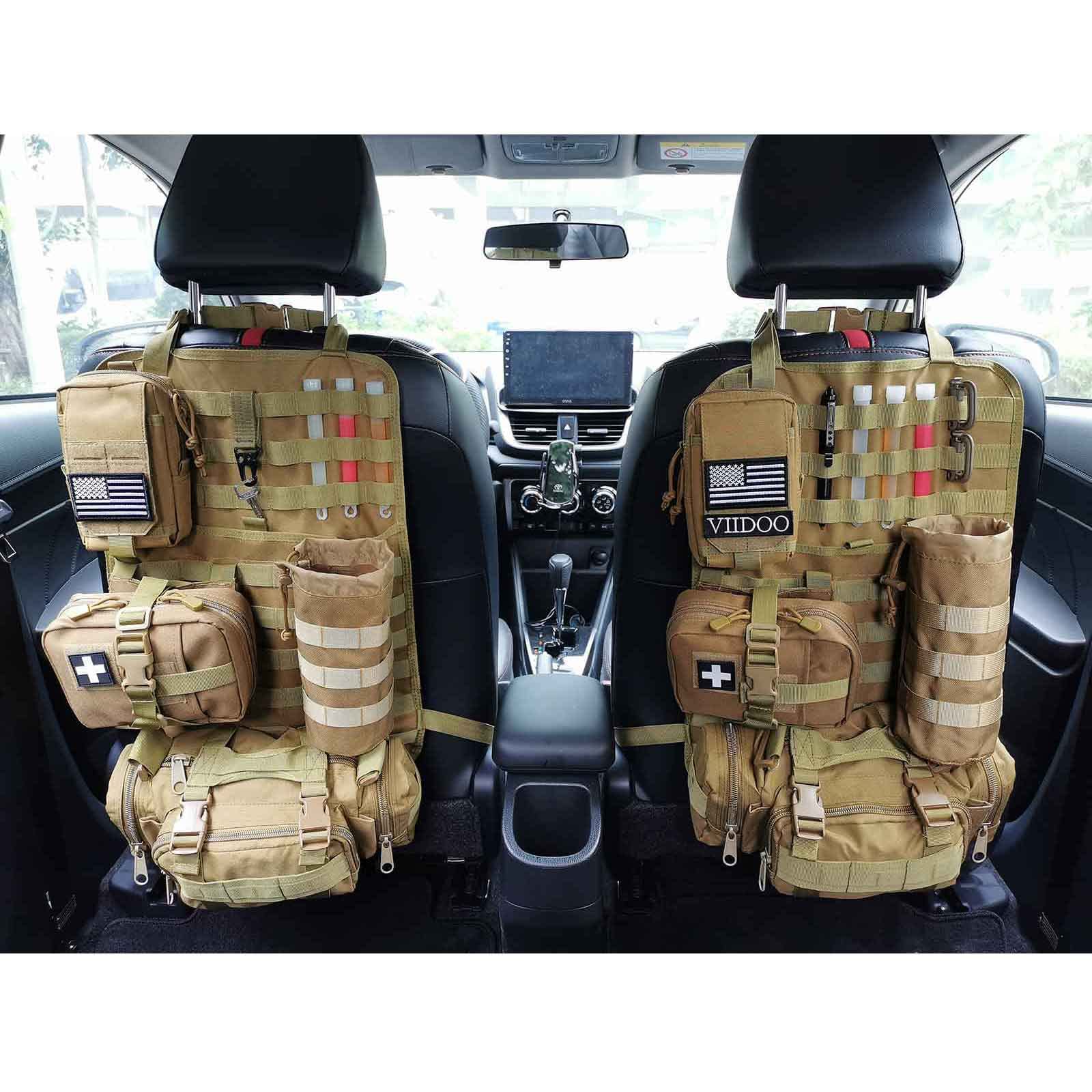 Tactical Back Seat Molle Organizer