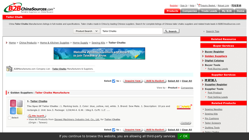 Tailor Chalks Manufacture