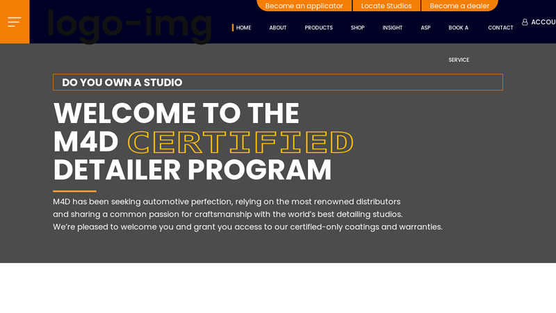 take advantage of being m4d certified detailer