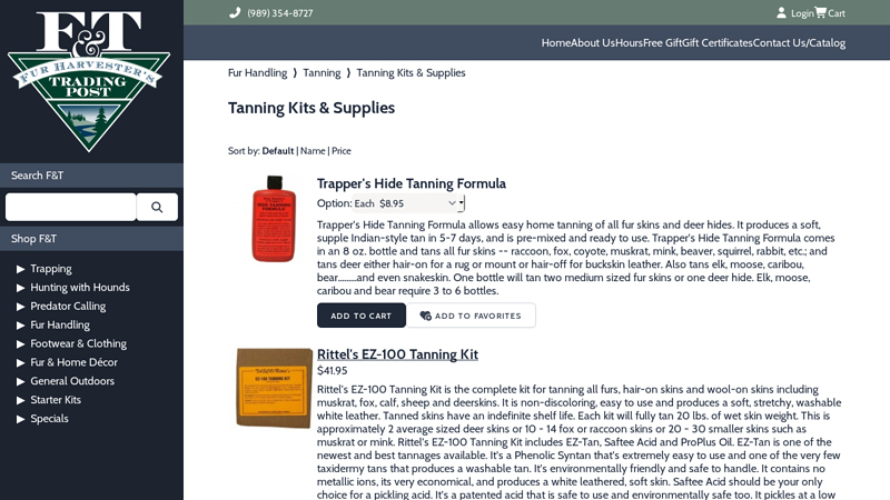 Tanning Kits & Supplies