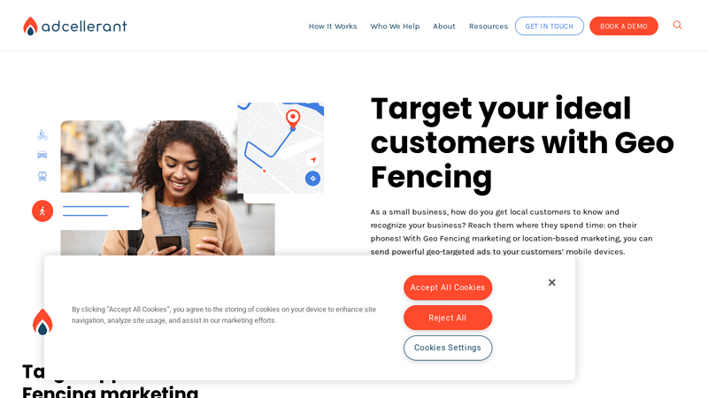 Target your ideal customers with Geo Fencing