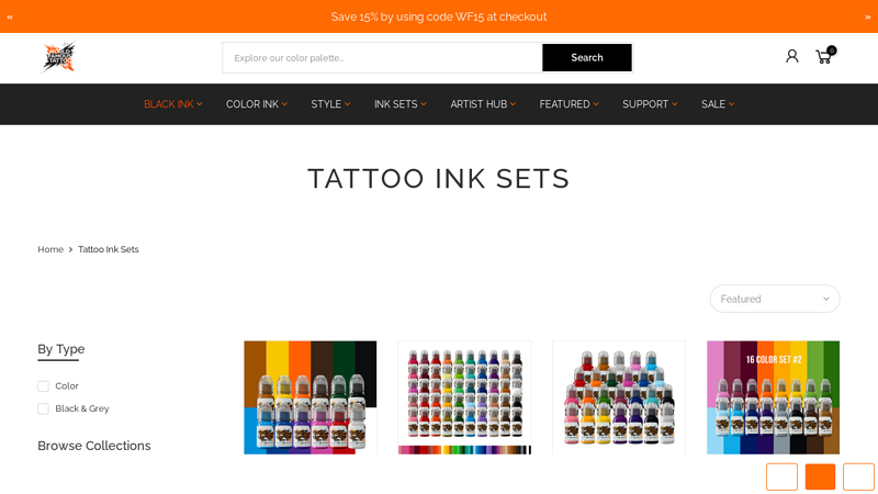 Tattoo Ink Sets