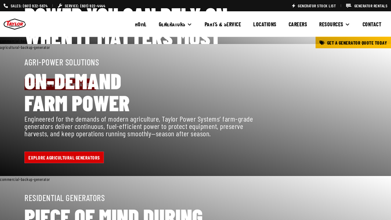 Taylor Power Systems