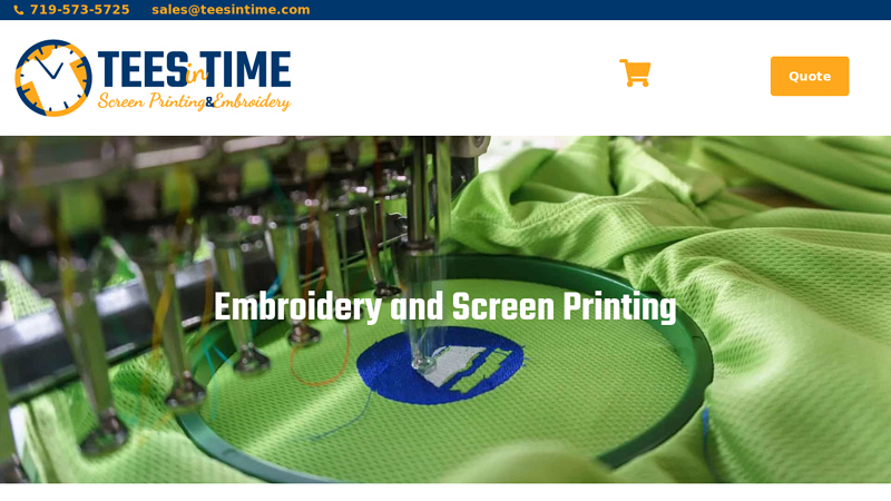 Tees in Time custom t-shirts