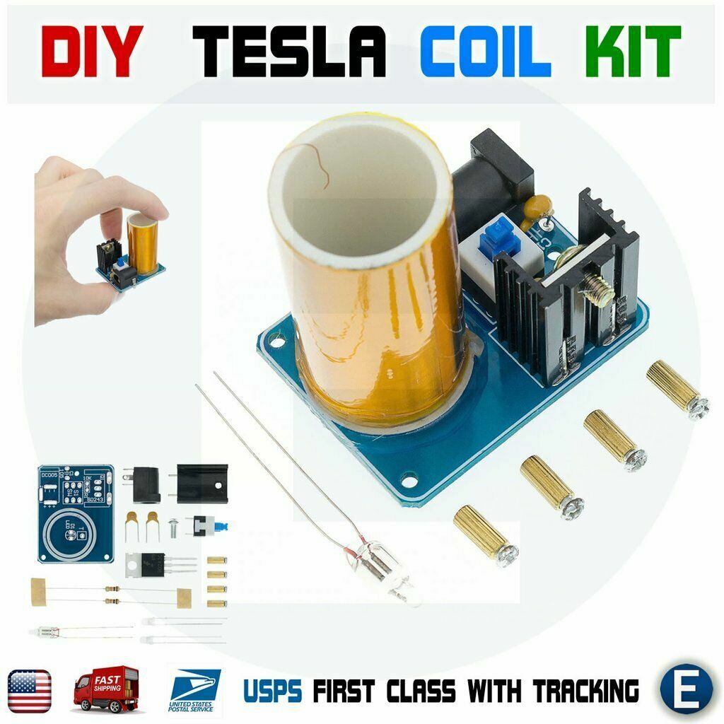 Tesla Coil Wireless Transmission Kit