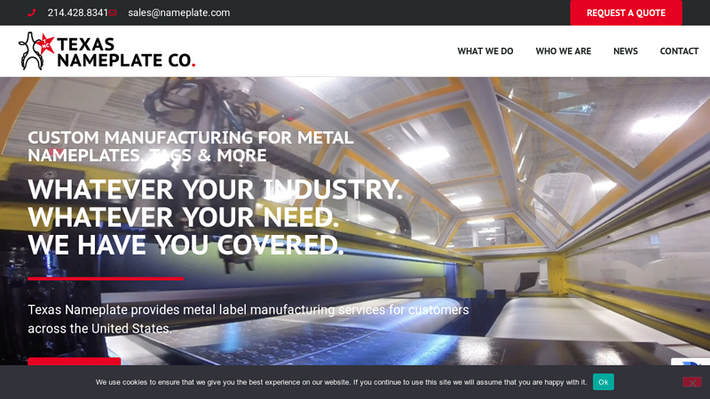 Texas Nameplate Co