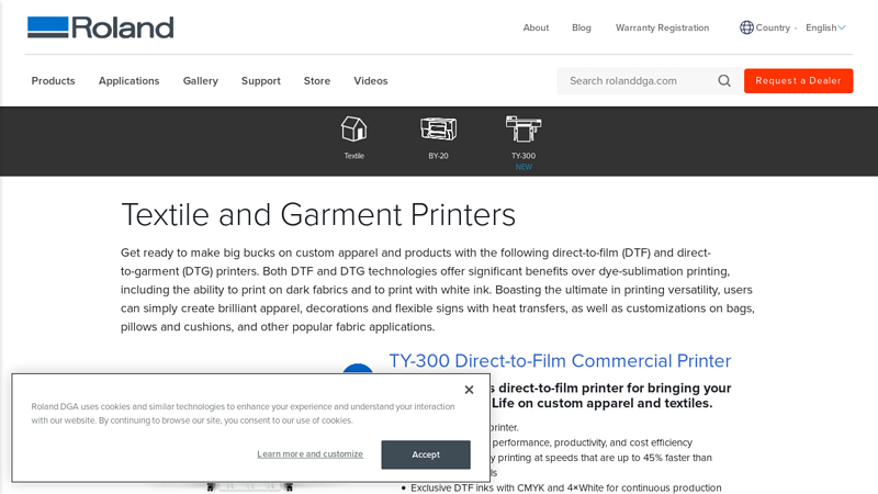 Textile & Garment Printers