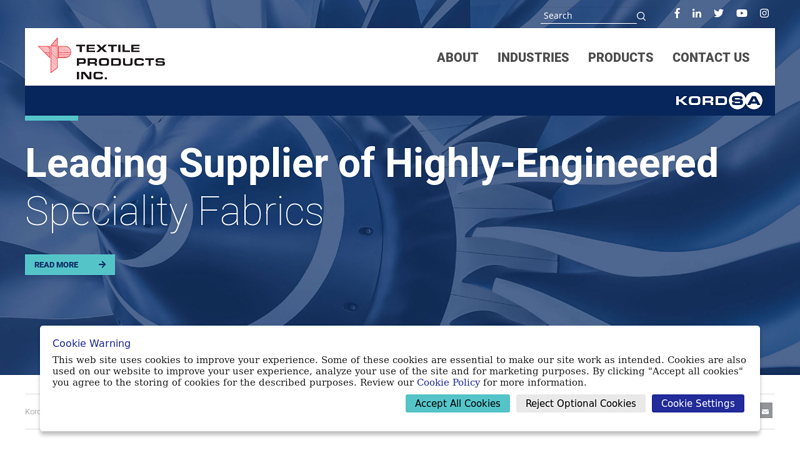 Textile Products Inc.