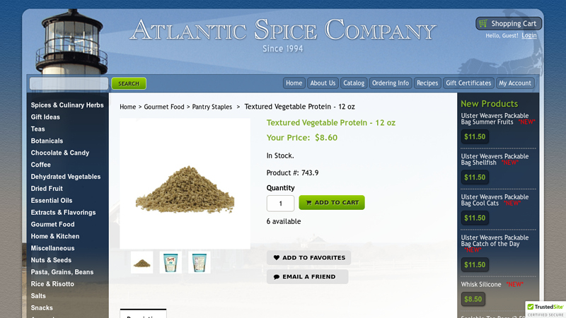 Textured Vegetable Protein