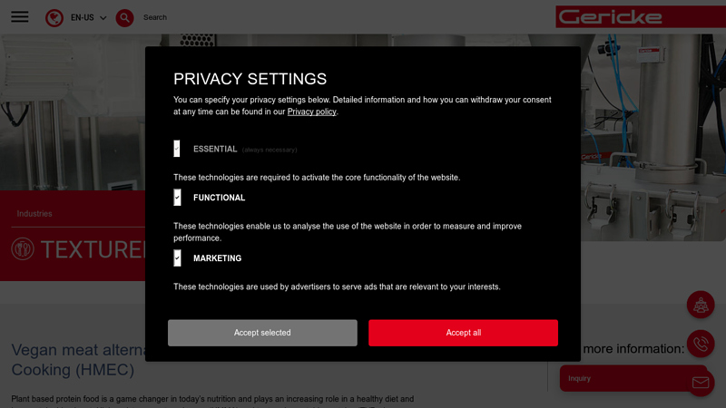 Textured Vegetable Proteins TVP