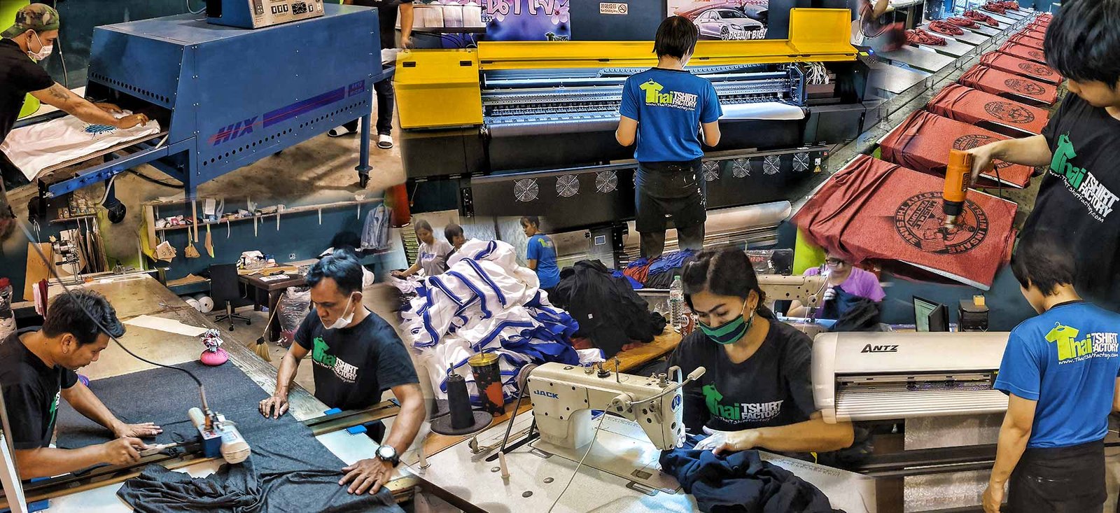 Thai T-shirt Factory: Clothing Manufacturer