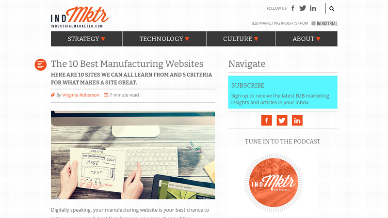 The 10 Best Manufacturing Websites