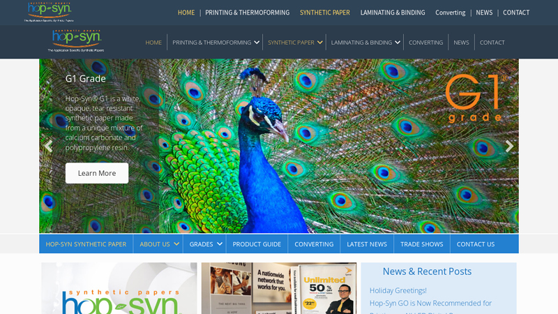 The Application Specific Synthetic Paper