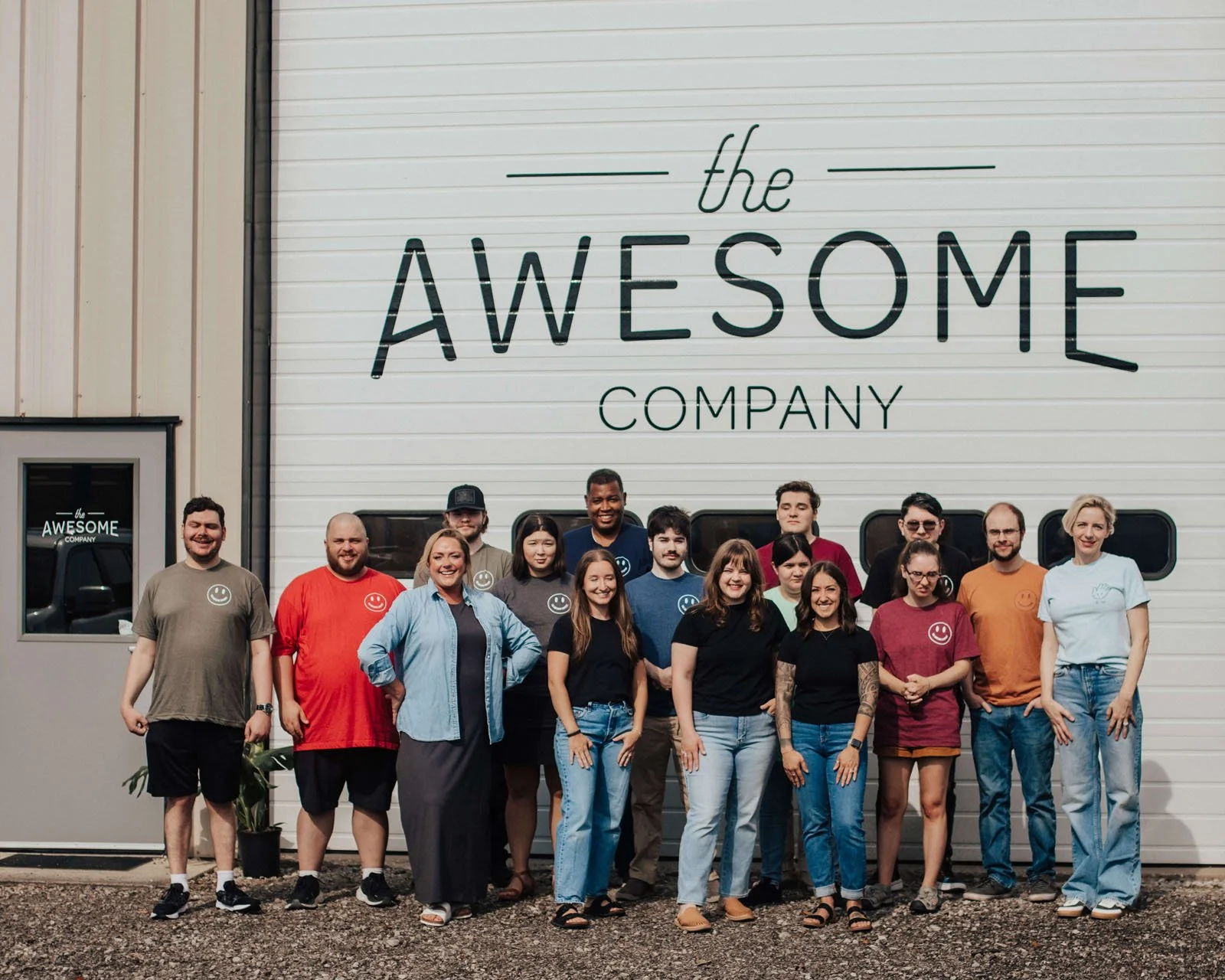 The Awesome Company custom t-shirts