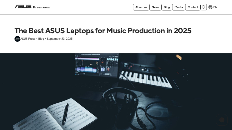 The Best ASUS Laptops for Music Production in 2025