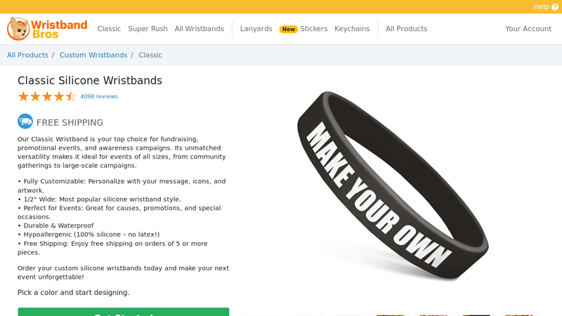 The Classic Rubber Wristband