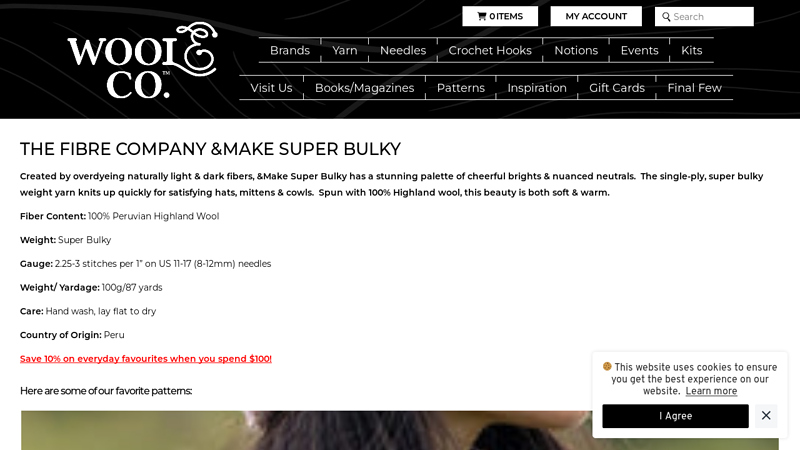 The Fibre Company &Make Super Bulky