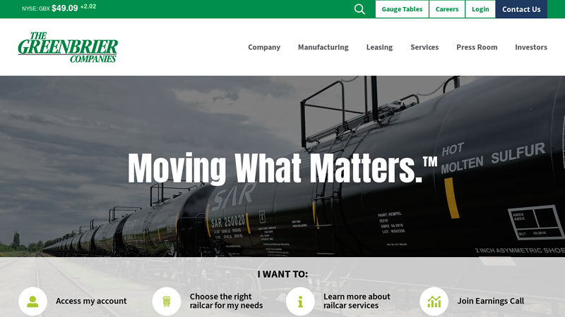 The Greenbrier Companies