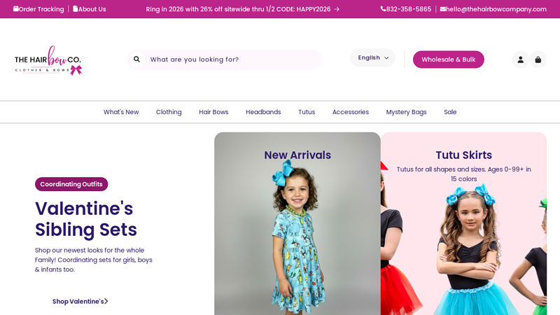 The Hair Bow Company (Cute Bows & Children's Boutique Clothing)