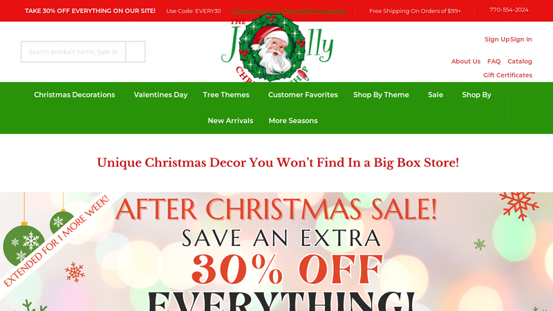 The Jolly Christmas Shop: Christmas Shop