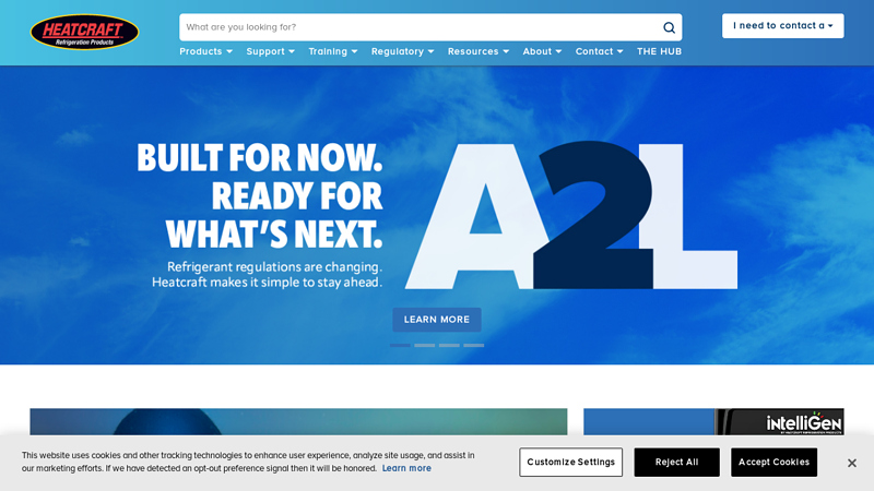 The market leader in Commercial Refrigeration