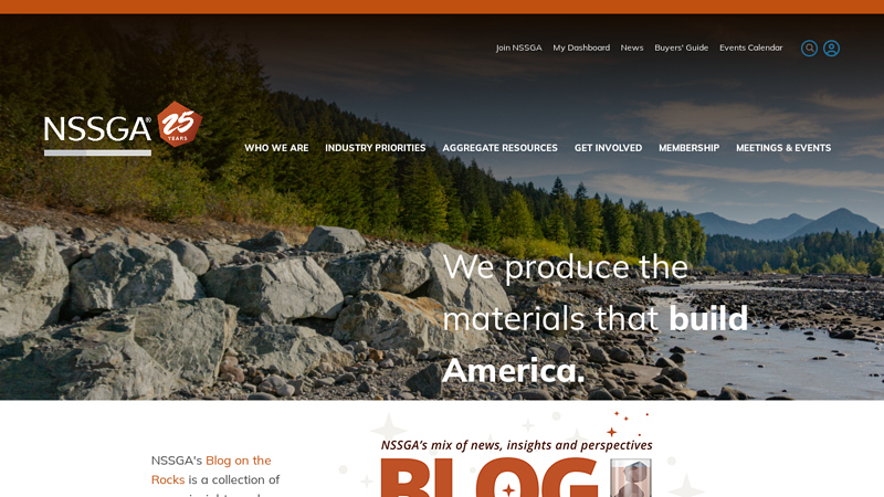 The National Stone Sand & Gravel Association