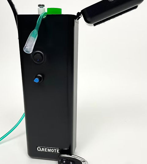The O2 Remote Retractable Oxygen Tube Reel