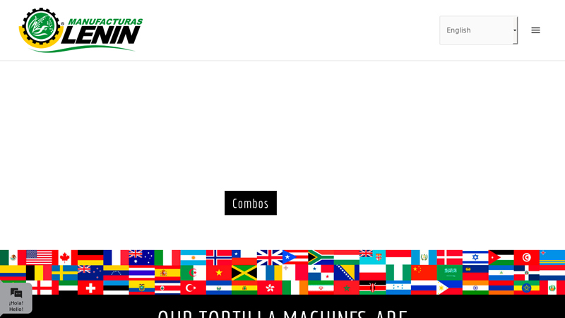 The Original Mexican Tortilla Machines