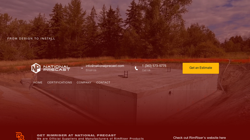 The premiere source for Precast Concrete the PNW