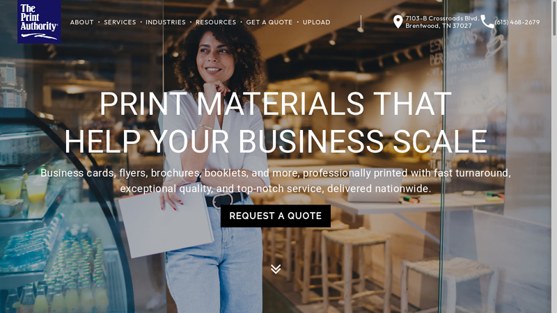 The Print Authority: Business Printing Company
